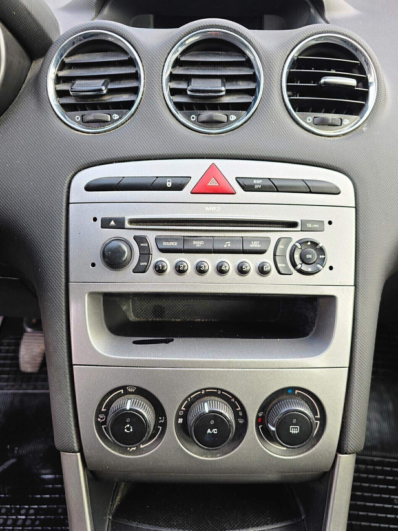 Peugeot 308 1.6 DIESEL UNICO PEOP ANNO 10/2009