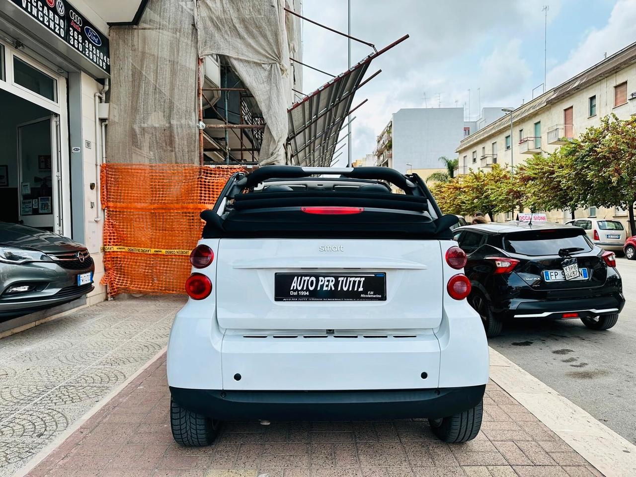 Smart ForTwo 1000 62 kW cabrio passion