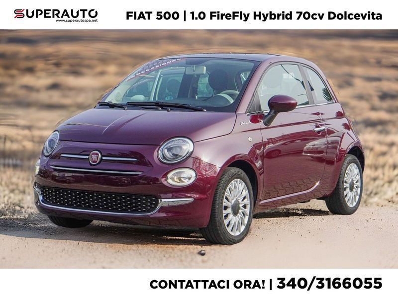 FIAT 500 1.0 FireFly Hybrid 70cv Dolcevita