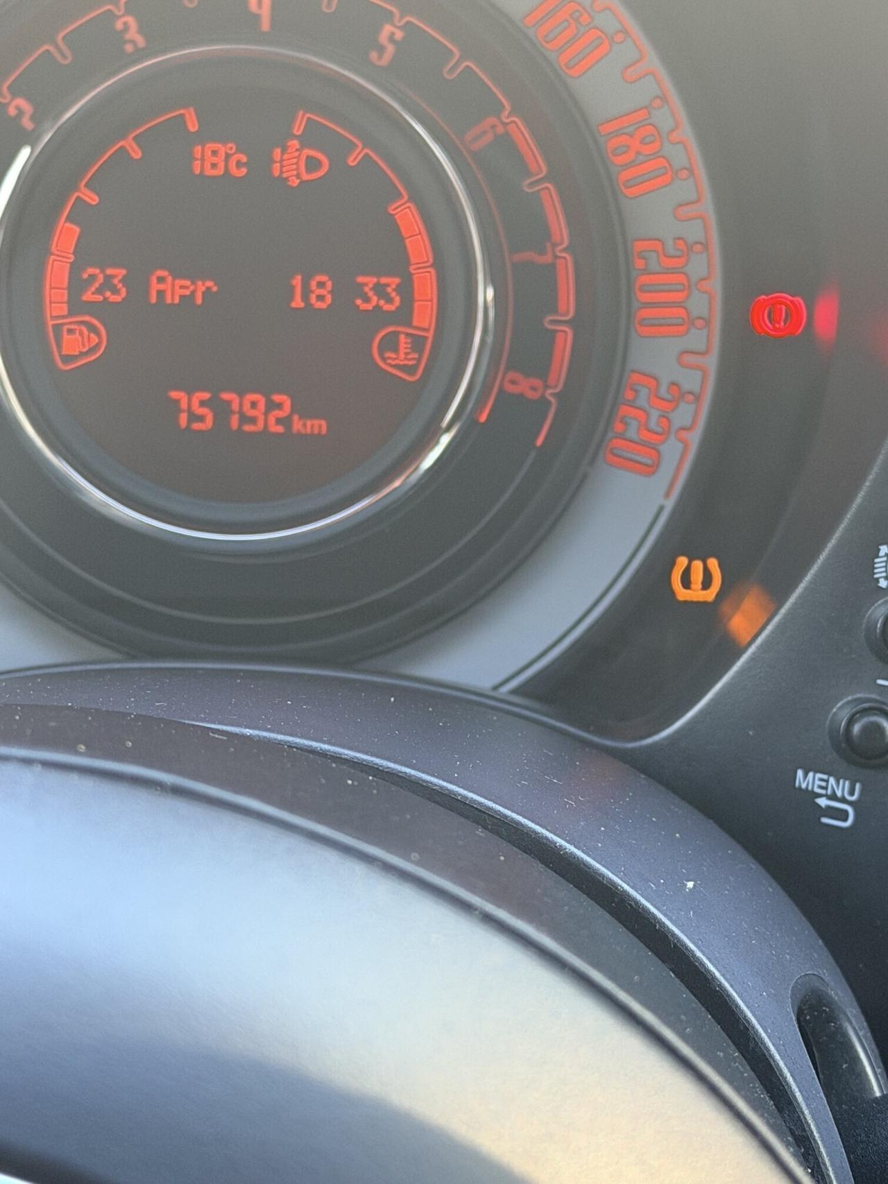 FIAT 500 1.2 "S" DEL 08/2018 KM75.000