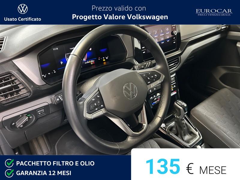 Volkswagen T-Cross 1.0 tsi life 115cv dsg