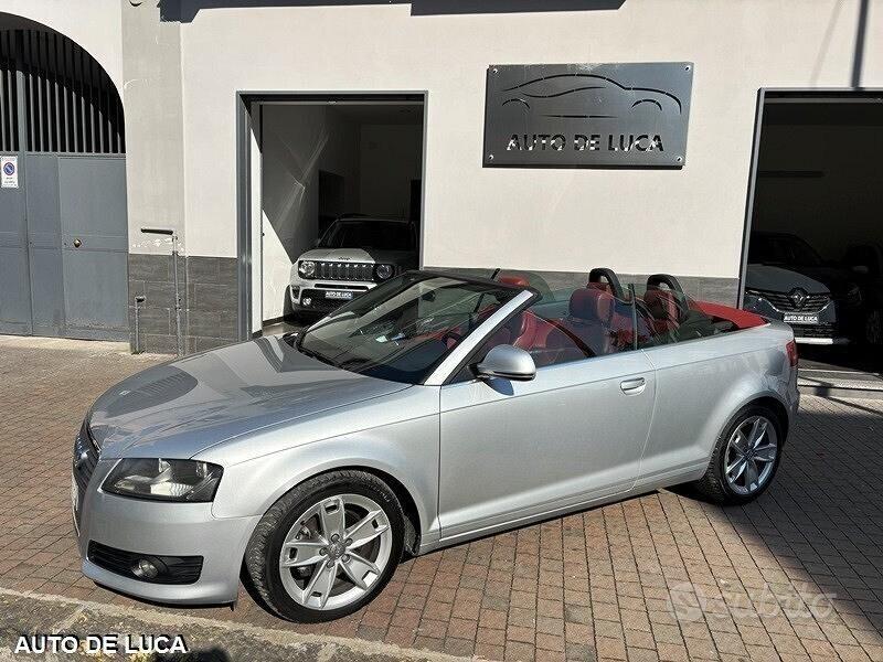 Audi a3 cabrio 2.0 tdi 140cv ambition certificata
