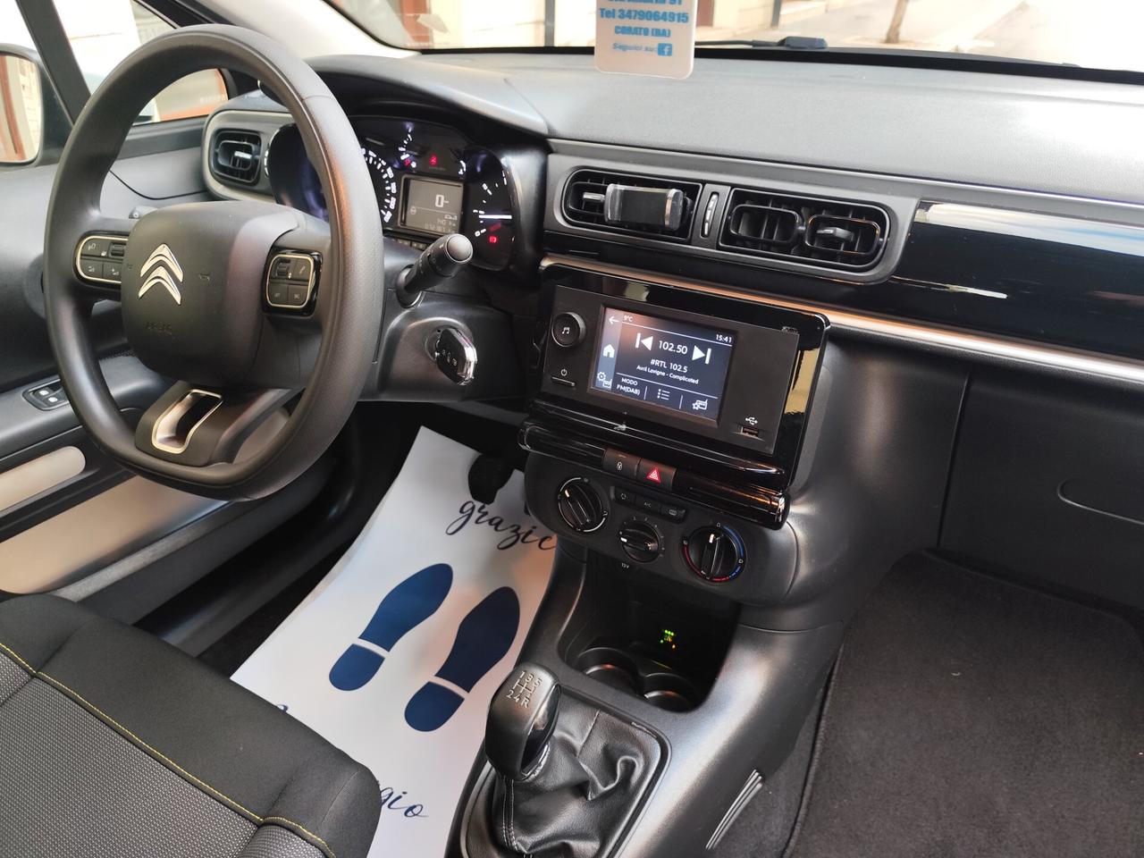 Citroen C3 1.2 BENZ/GPL 83CV PERFETTA