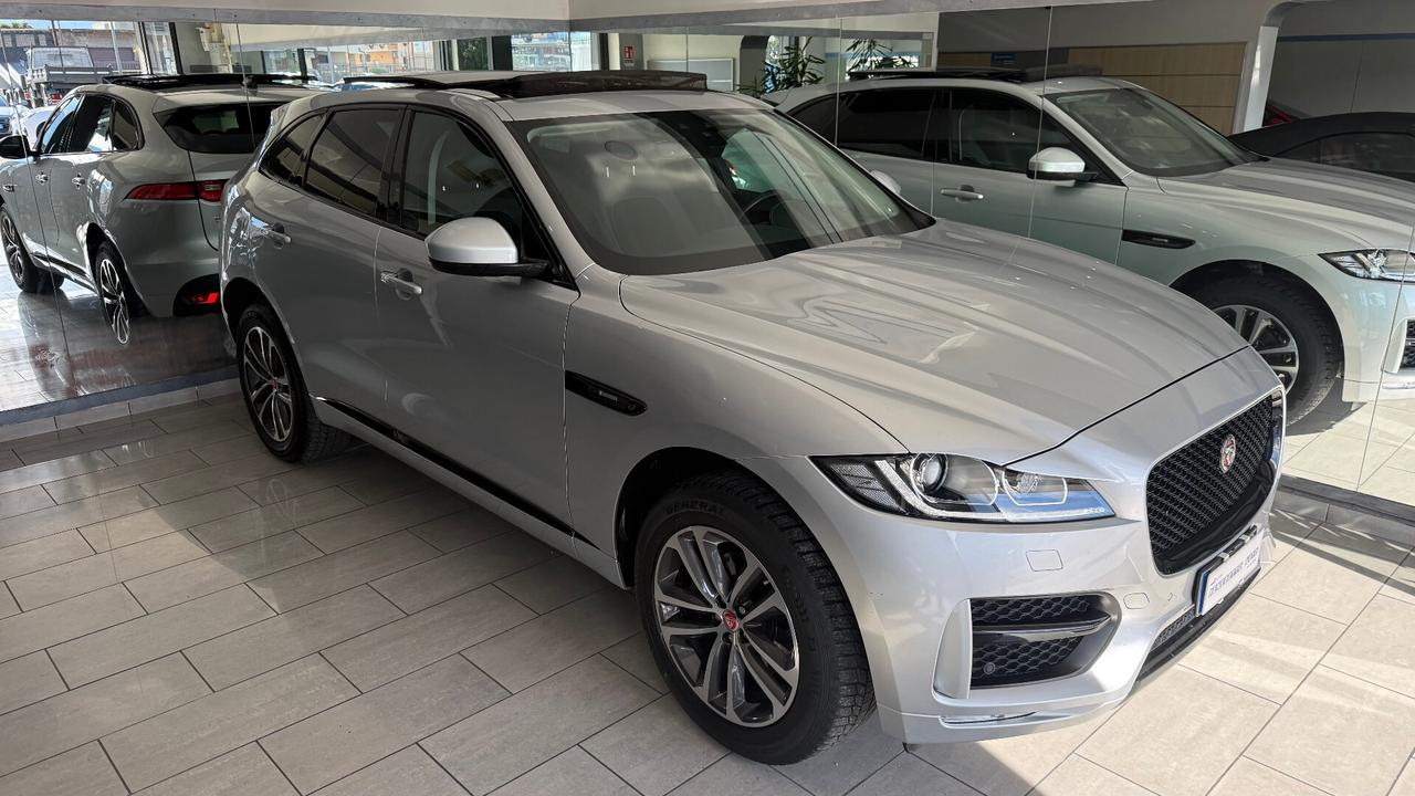 Jaguar F-Pace 2.0 D 180 CV AWD aut. R-Sport tetto apribile