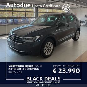 Volkswagen Tiguan 2.0 TDI SCR LIFE 150CV DSG