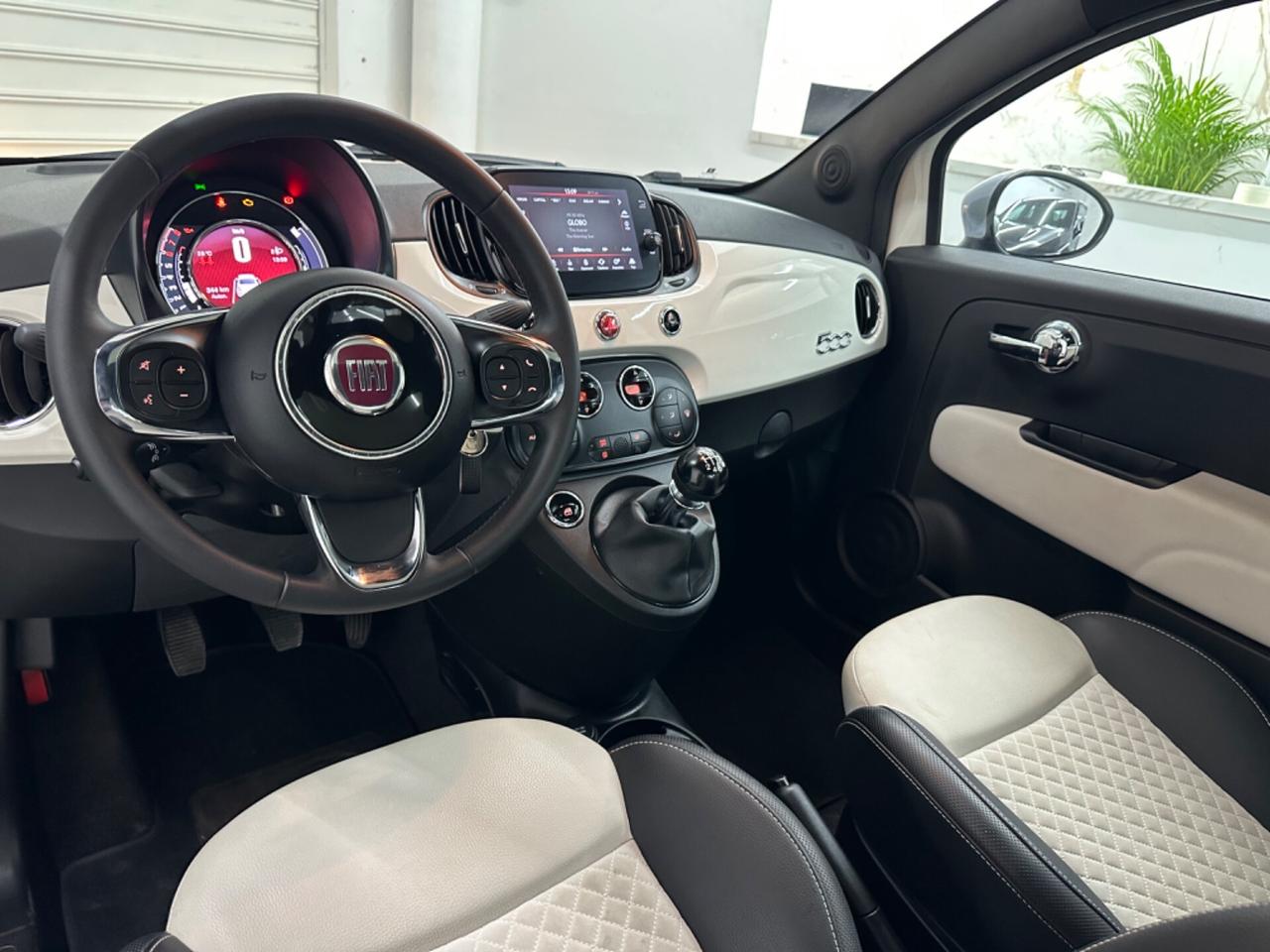 Fiat 500 Hybrid Dolcevita Tetto/navi/TFT