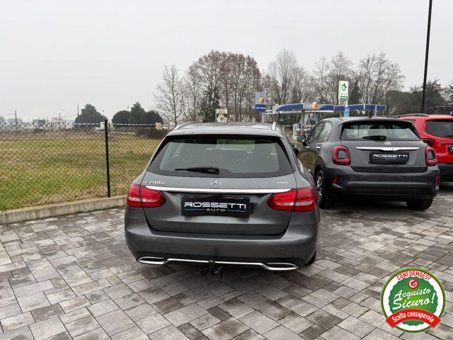 MERCEDES-BENZ C 200 d S.W. Auto Exclusive GANCIO TRAINO