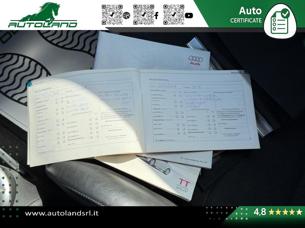 Audi TT Coupè 1.8t 180cv RESTAURATA