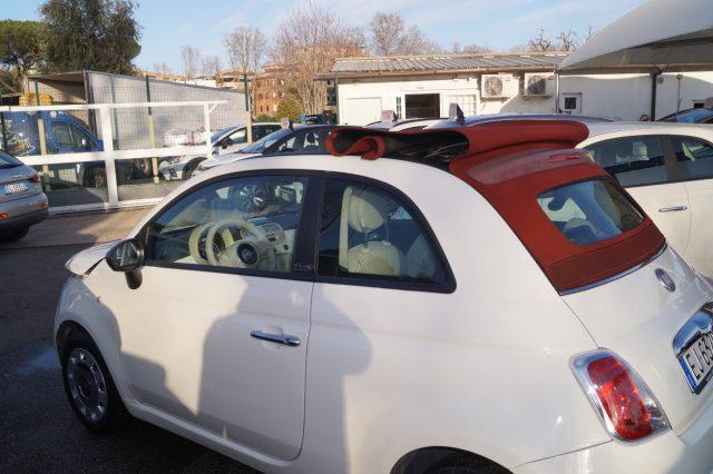 FIAT 500C C 1.2 Lounge TETTO IN TELA ROSSA