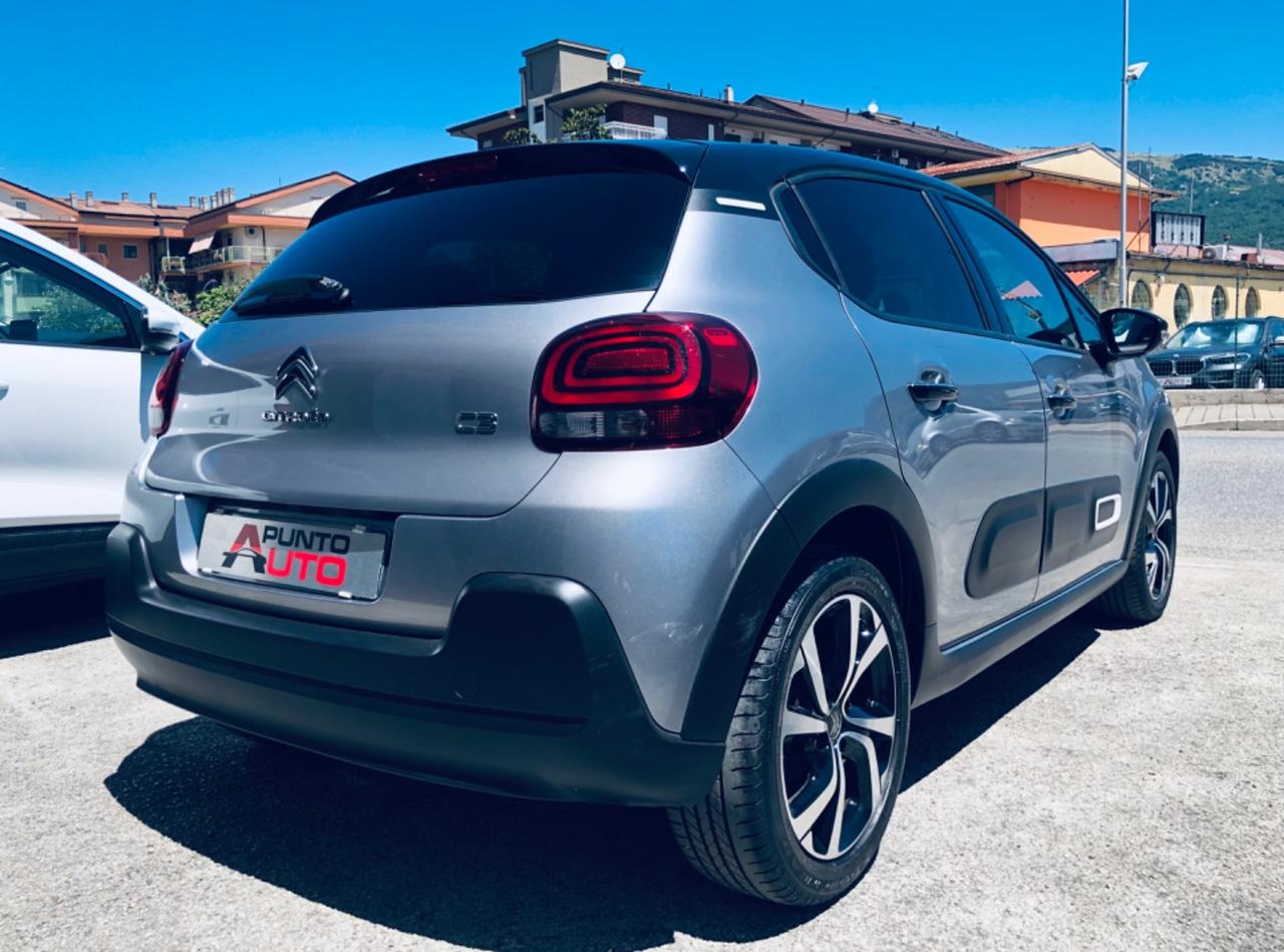 Citroen C31.2 110 CV TETTO NERO Shine -telecam-