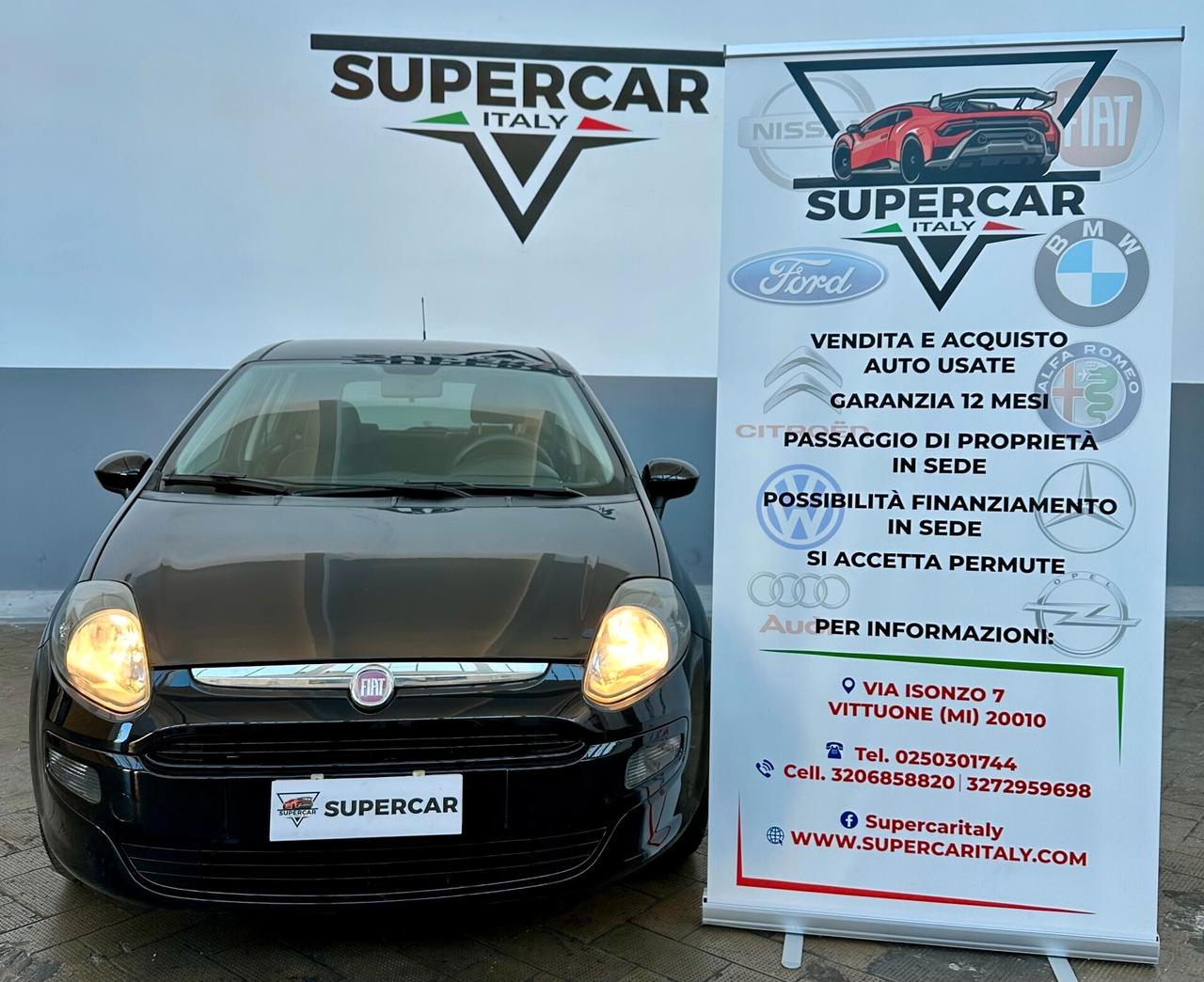 Fiat Punto Evo 1.2 Benz (Euro 5A), Uni Prop, ok neopat, impeccabile