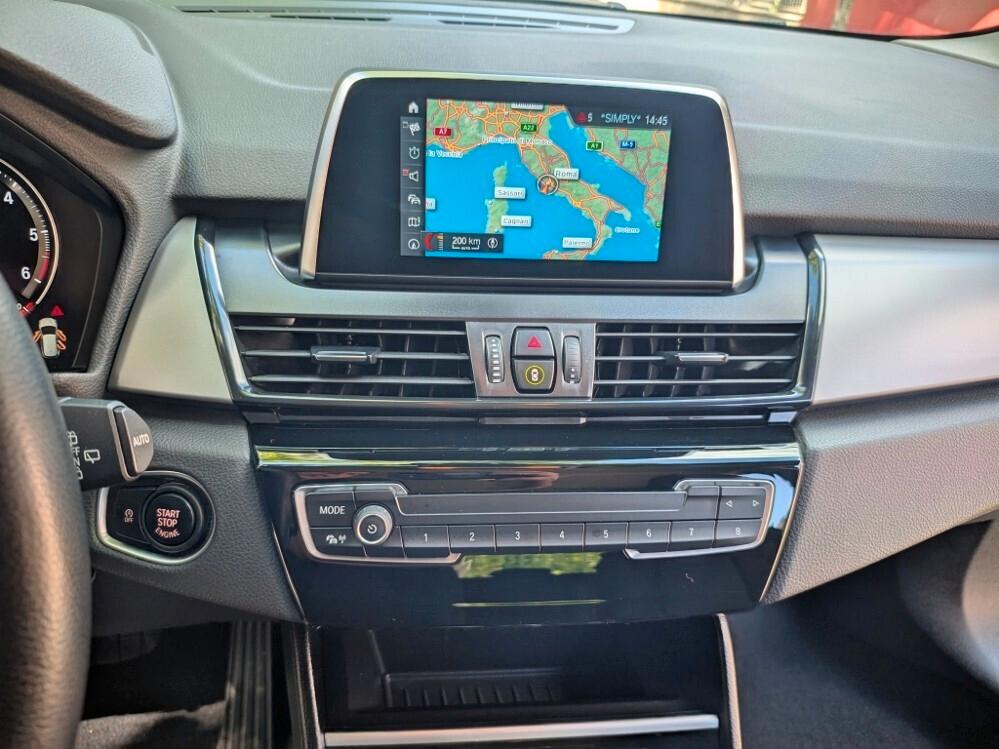 Bmw 216D 1.5 TDI AUTOMATICA TAGLIANDI UNIPRO' EURO 6