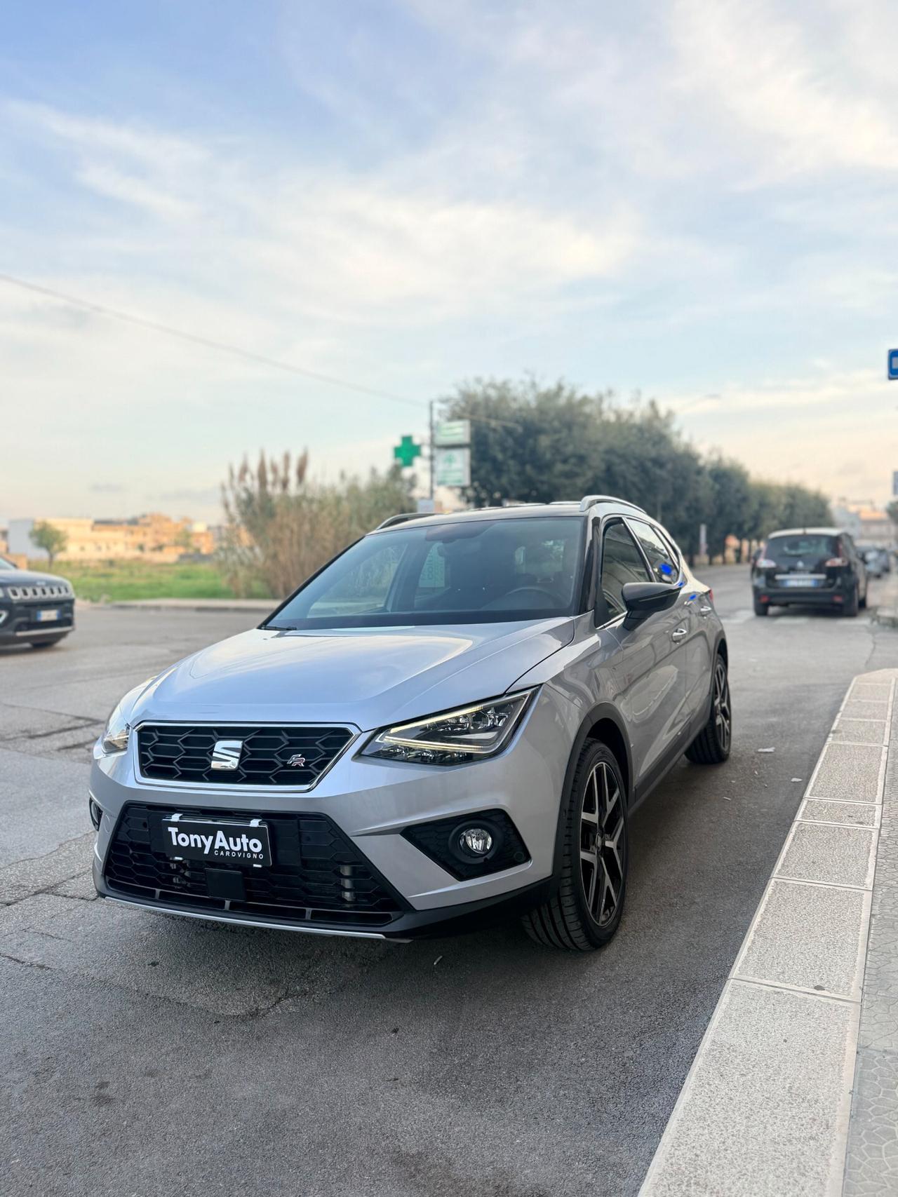 Seat Arona 1.0 TGI FR BENZINA/METANO DI SERIE, CON APPLE CARPLAY,ANDROID AUTO,TELECAMERA,NAVI,FULL LED
