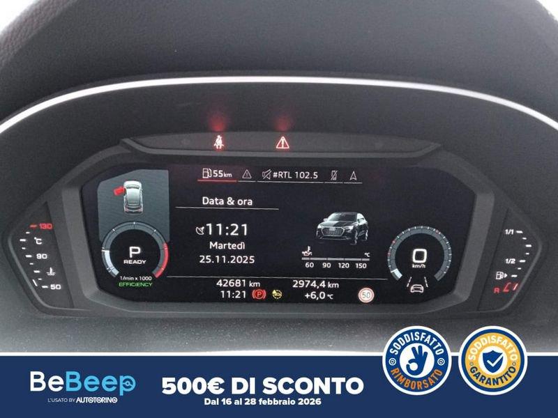 Audi Q3 SPORTBACK 35 2.0 TDI S LINE EDITION