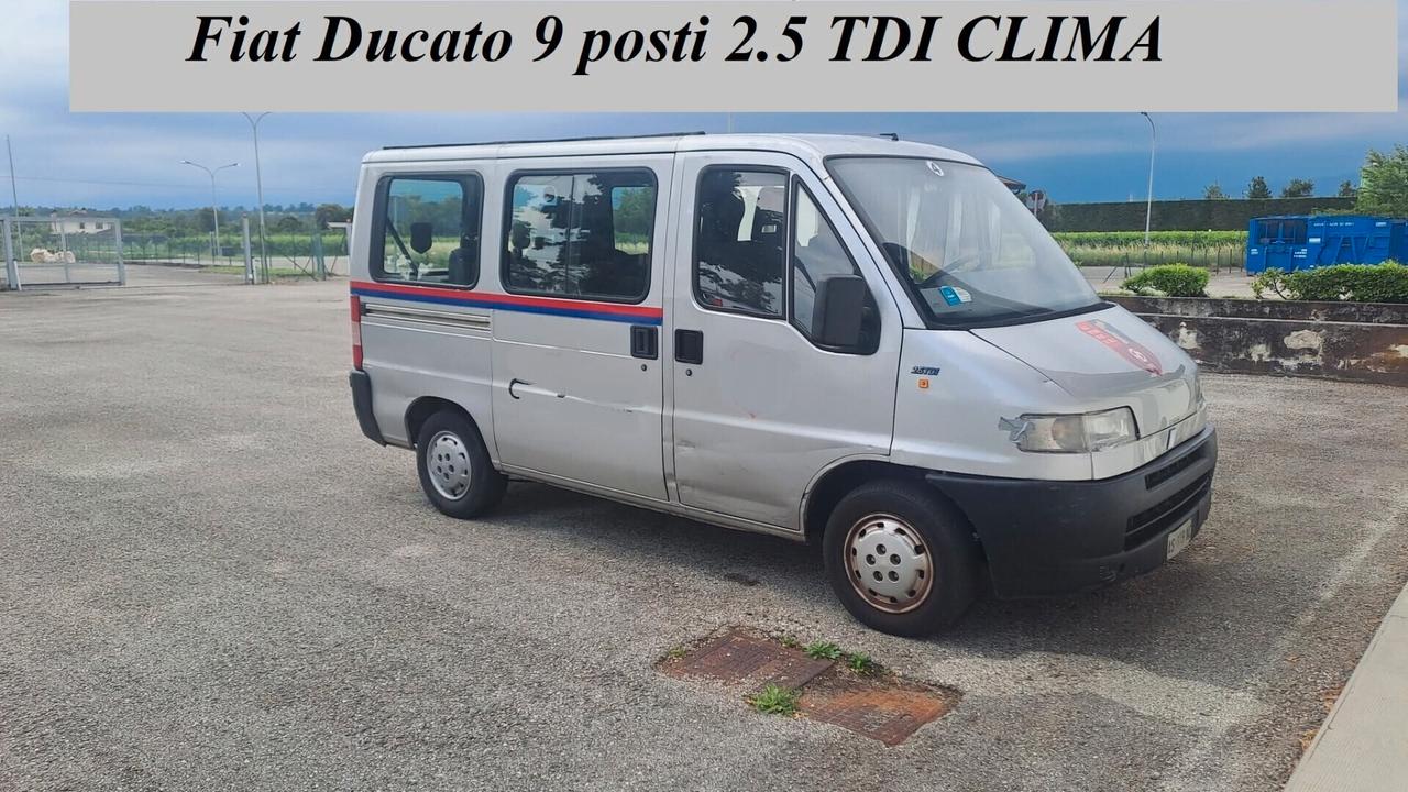 Fiat Ducato 9 posti 2.5 TDI CLIMA