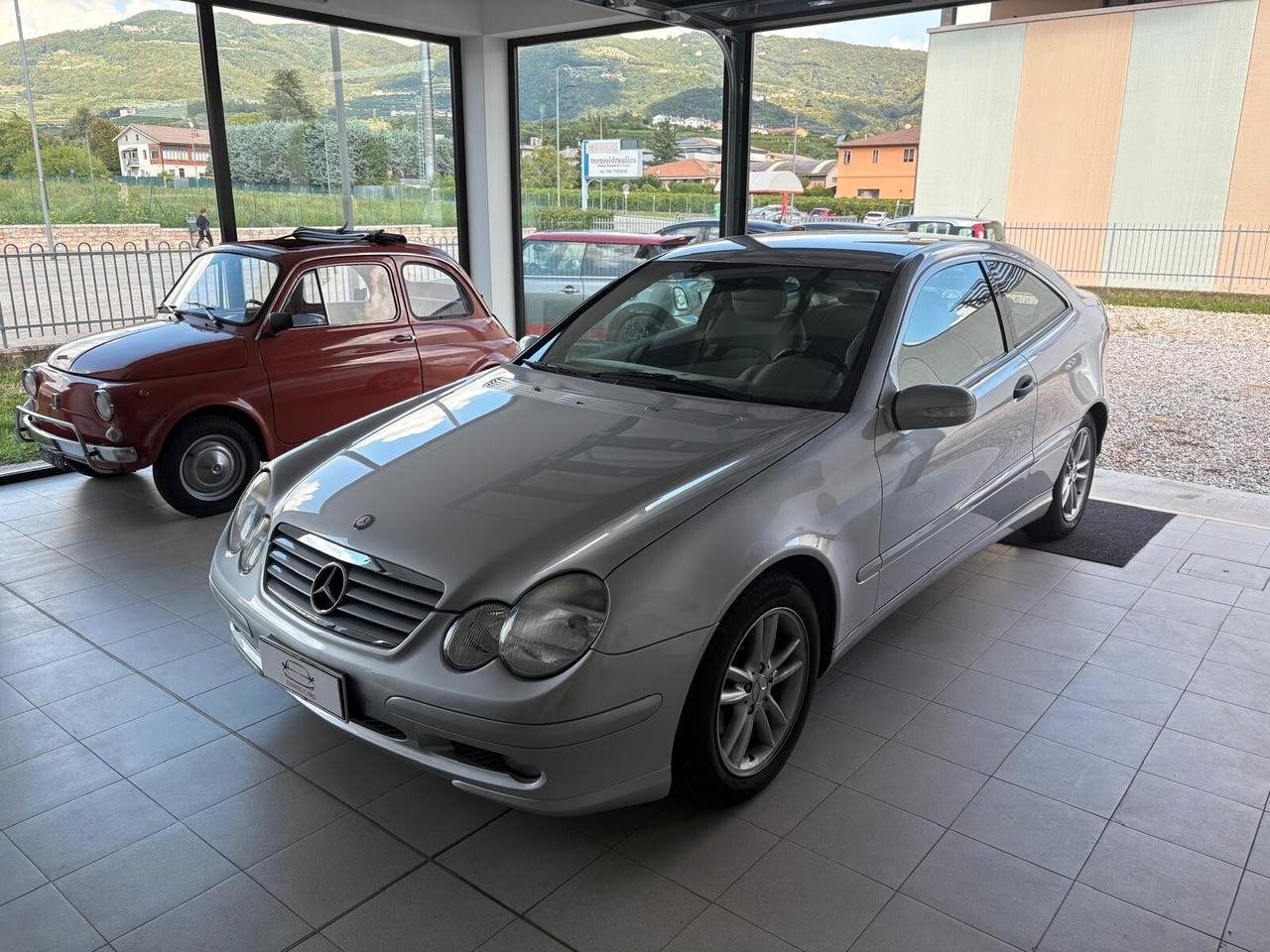 Mercedes-benz C 180 MERCEDES BENZ KOMPRESSOR SPORTCOUPE ISCRITTA ASI