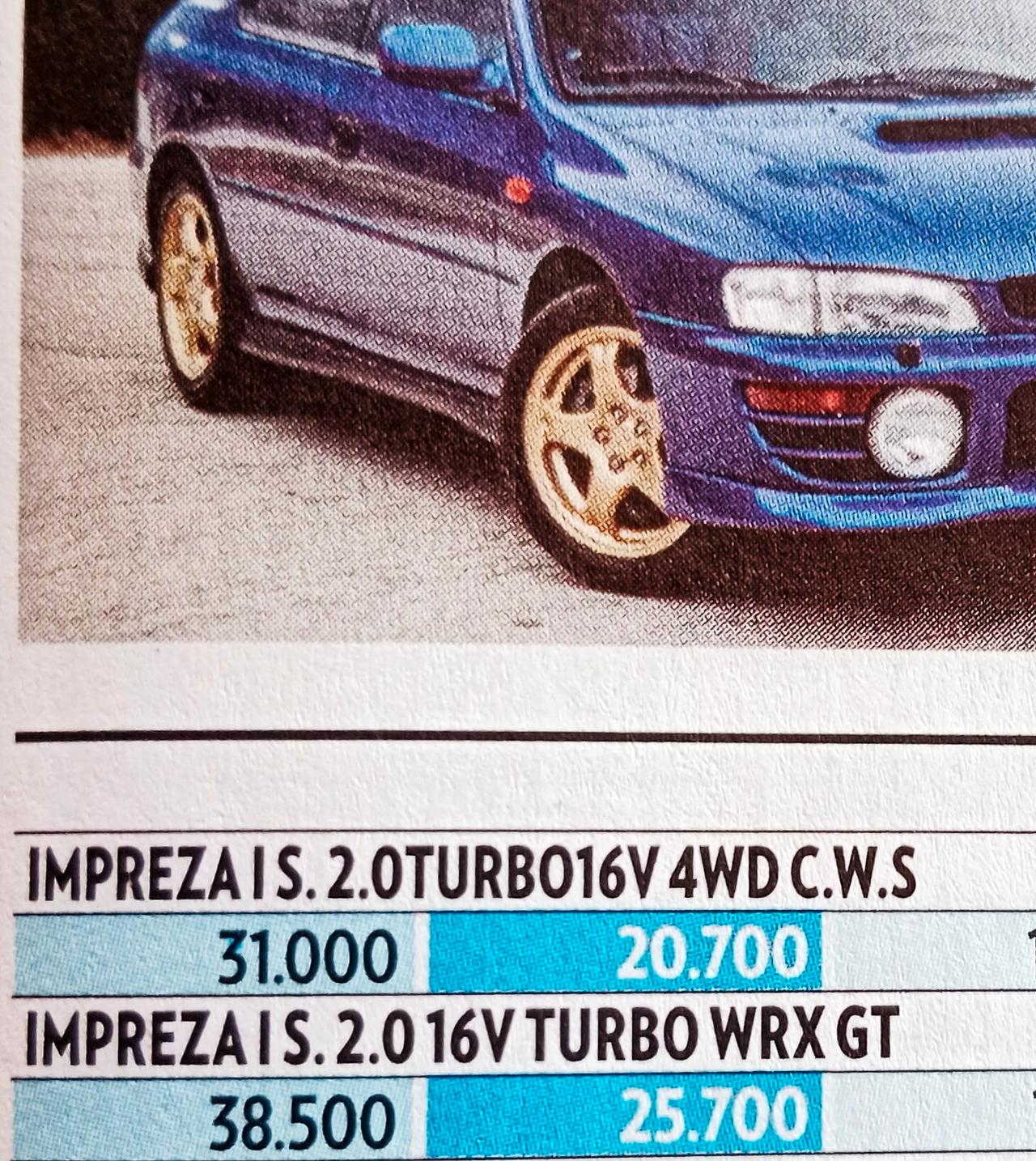 Subaru Impreza Turbo GT 4WD C. Wagon GF8