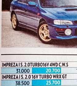Subaru Impreza Turbo GT 4WD C. Wagon GF8