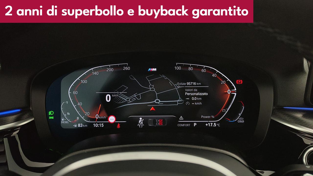 BMW Serie 5 G31 2020 Touring LCI - 540d Touring mhev 48V xdrive Msport auto