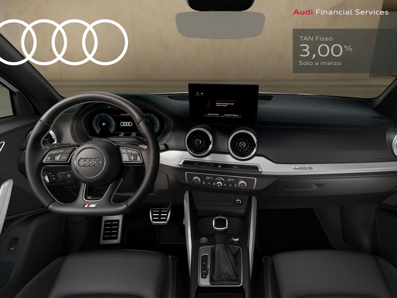 Audi Q2 35 2.0 tdi identity black quattro s-tronic