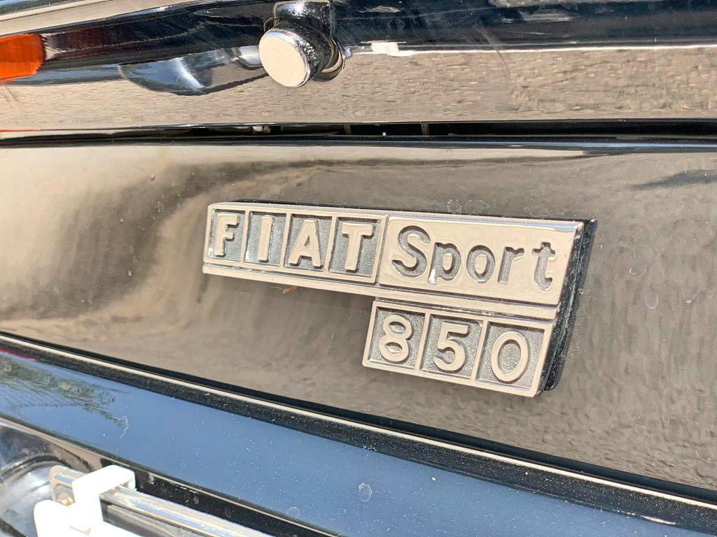 Fiat 850 SPIDER SPORT targa oro Asi