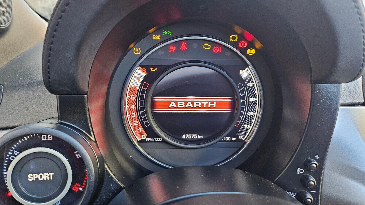 Abarth 595 C 1.4 Turbo T-Jet 165 CV Turismo scorpioneoro garanzia 12 mesi