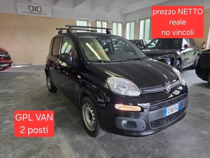 Fiat Panda 1.2 easypower Gpl 69cv VAN AUTOCARRO N1 2 posti