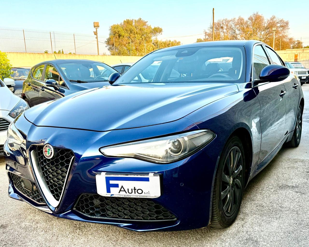 Alfa Romeo Giulia 2.2 TD 180 CV,LED+Xeno,Navi,Retrocam.,Pelle,ecc.