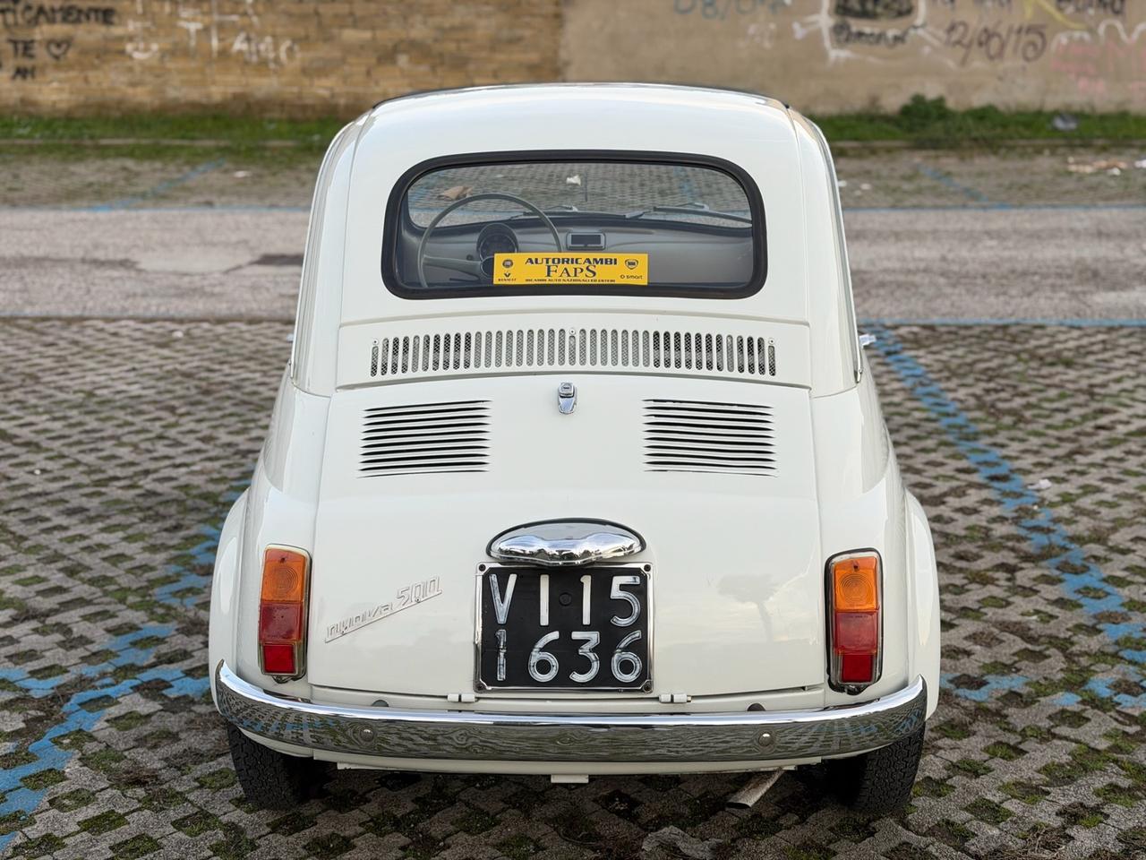 Fiat 500F d’epoca 1968 ASI