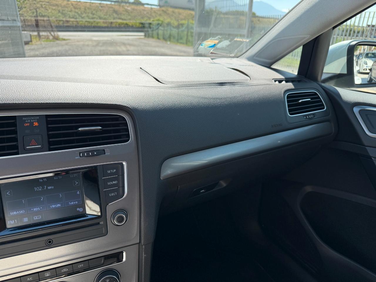 VOLKSWAGEN GOLF ANNO 2014 1.4 BENZINA/METANO 110 CV