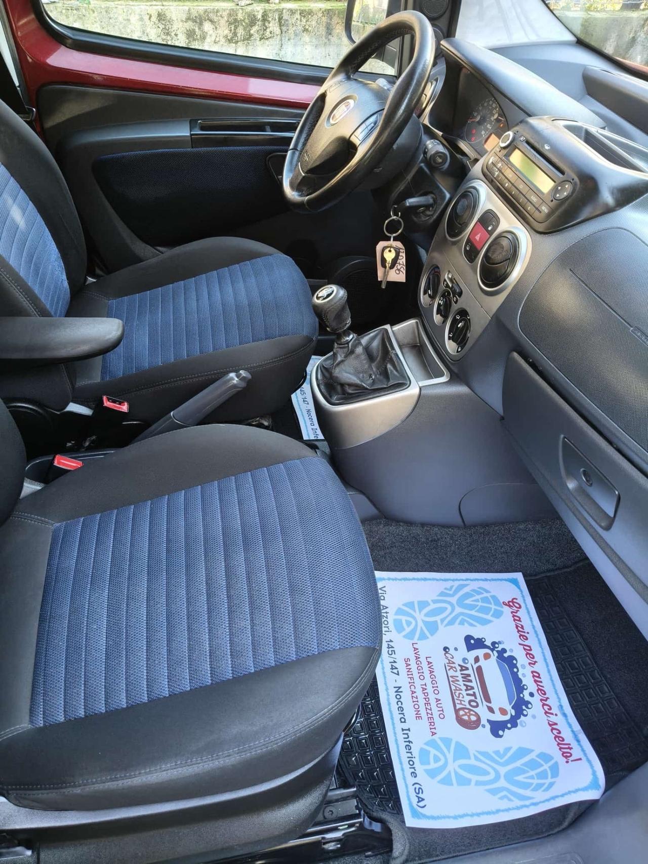 FIAT QUBO CON I POSTI A METANO FULL OPTIONAL