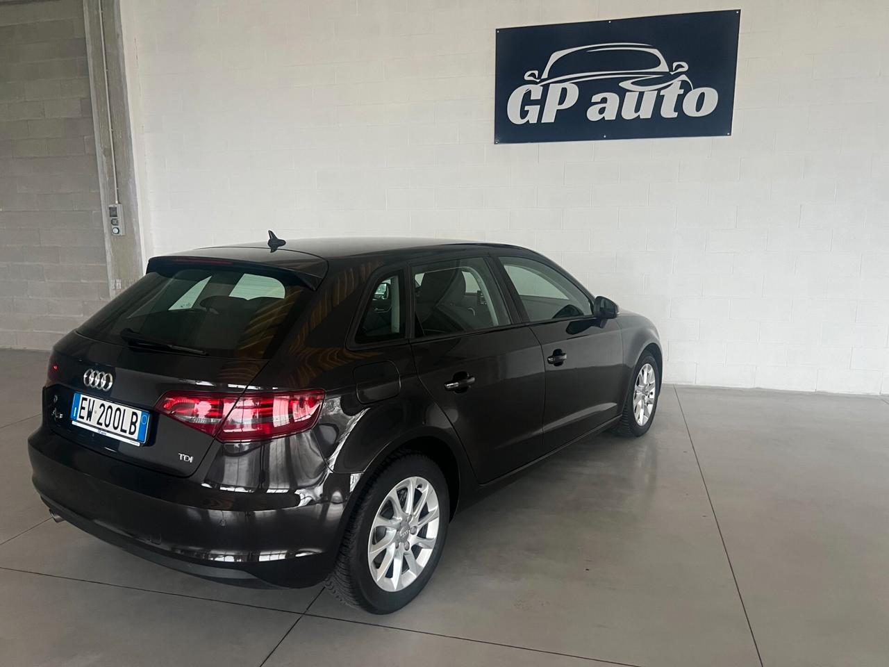 Audi A3 SPB 1.6 TDI 110cv euro 6 ok neopatentati