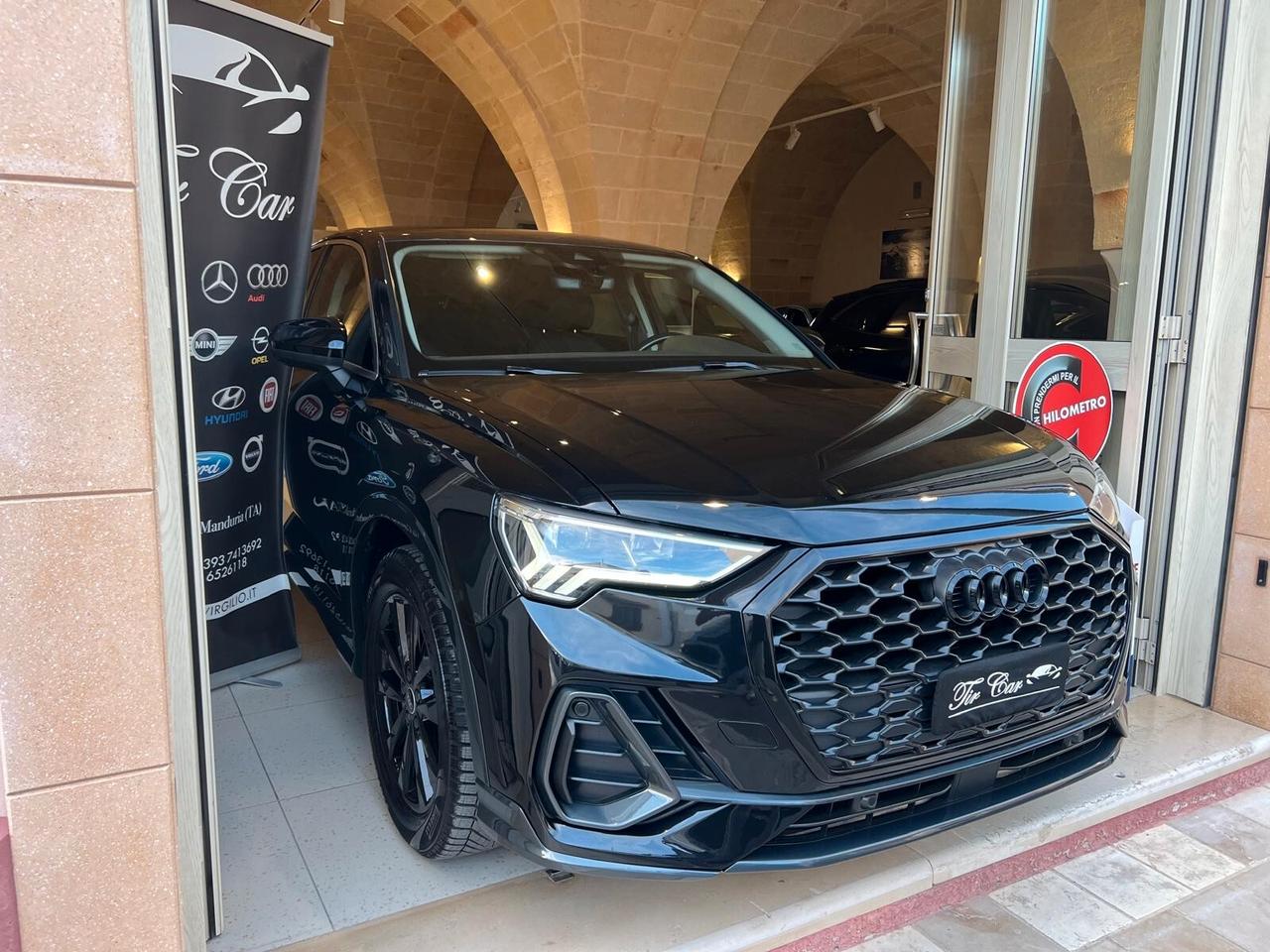 AUDI Q3 35 SPORTBACK SPORT 2.0 TDI 150CV CARPLAY NAVI CRUISE ANNO 2021