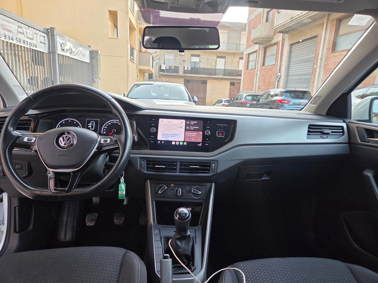VW POLO ANNO 2020 1.0 BENZINA 80 CV KM CERTIF NAVIG