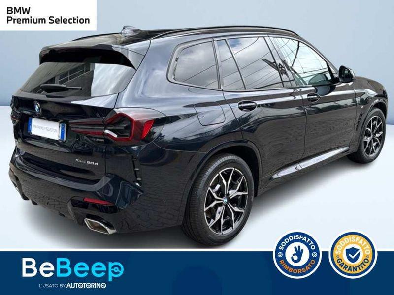 BMW X3 XDRIVE20D MHEV 48V MSPORT AUTO