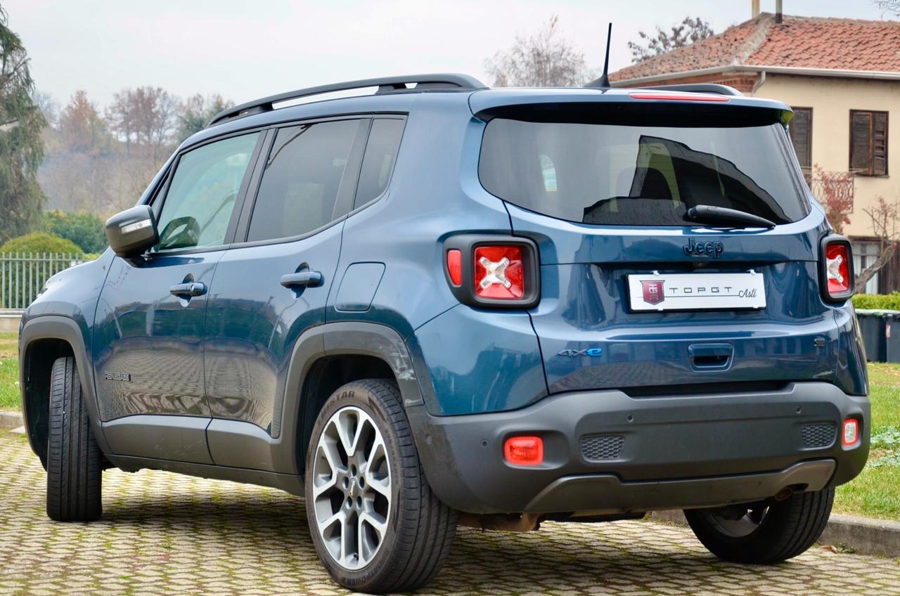 JEEP RENEGADE 1.3 T4 S PHEV PLUG IN 4XE 240cv AT6, EURO 6D, FARI LED, NAVI, RETROCAMERA, 19", PERMUTE