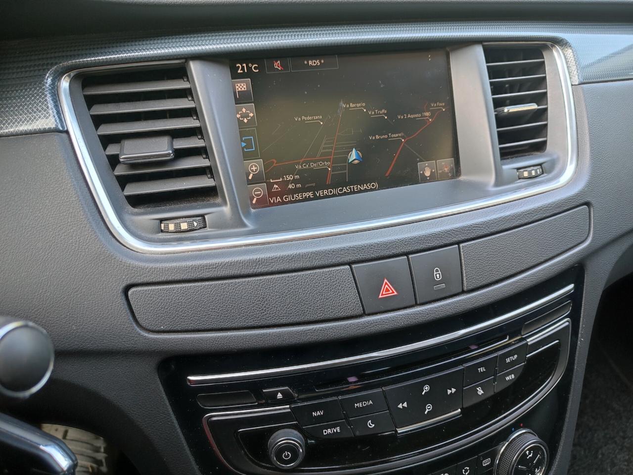 PEUGEOT 508 DEL 2015 2.0DIESEL AUTOMATICA TETTO PANORAMICO