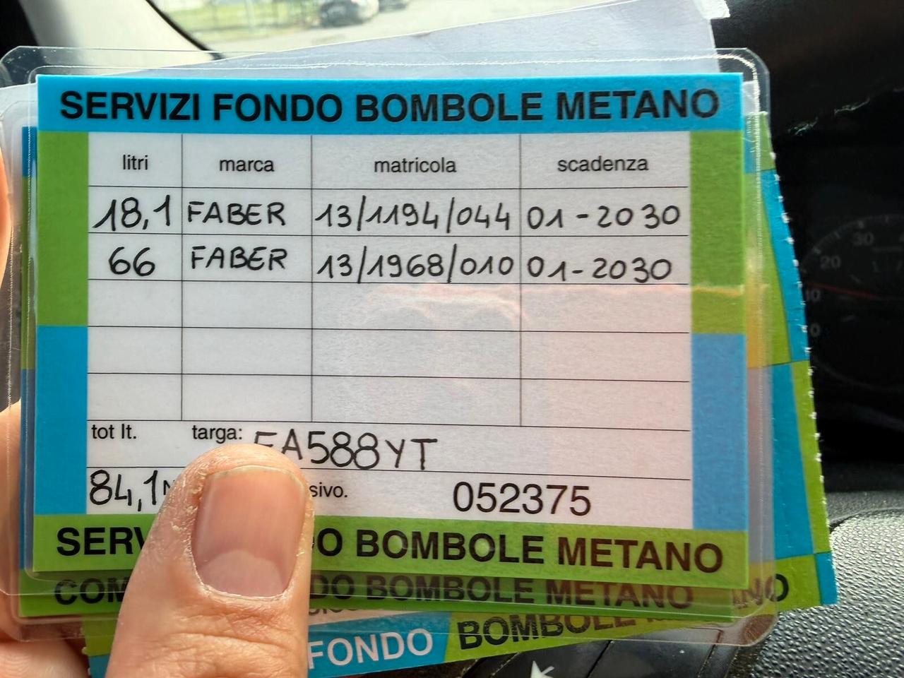 Fiat Qubo 1.4 Benzina Euro 5 Metano scade 2030