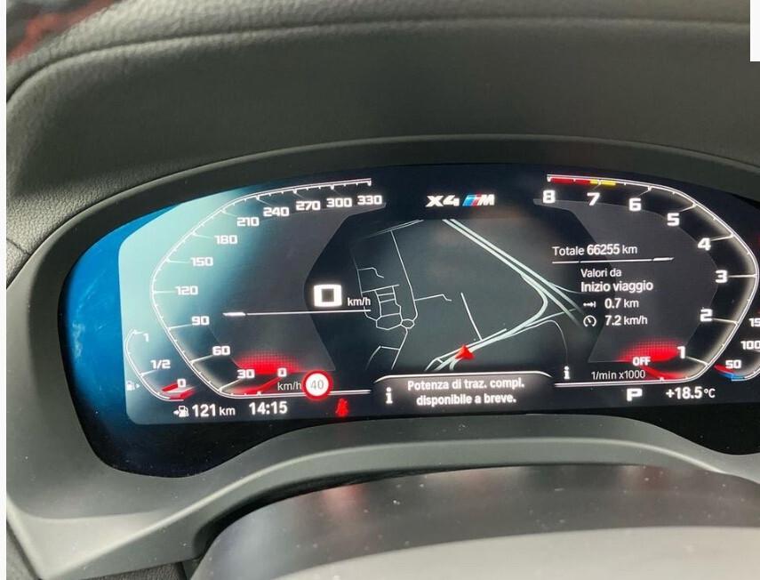 Bmw X4 M COMPETITION 510 CV tetto