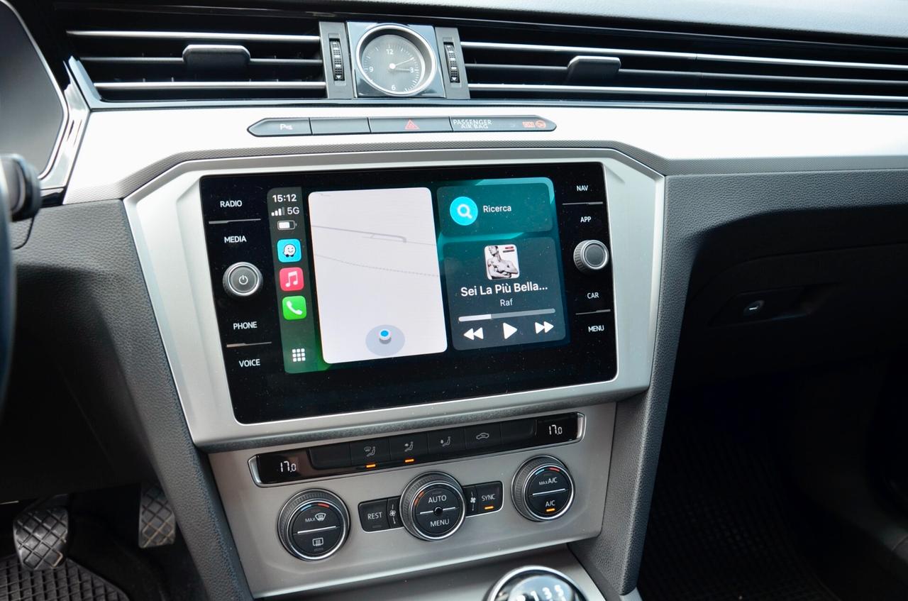 VOLKSWAGEN PASSAT VARIANT 2.0 TDI BUSINESS 150cv, UFF ITALIANA, EURO 6C, APPLE ANDROID, PERMUTE