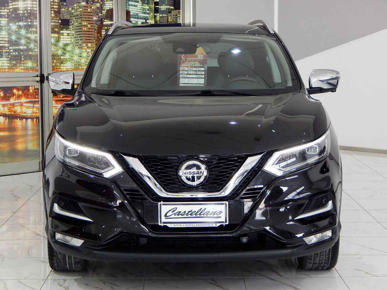 Nissan Qashqai 1.5 dci Tekna 115cv dct TETTO-NAVI-PELLE-RADAR-LED
