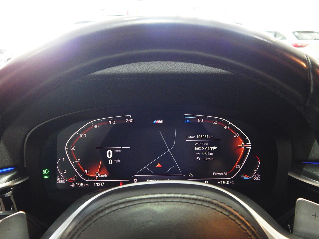 BMW 520 d mhev xdrive Msport Aut TETTO-NAVI-PELLE-LED-PARK