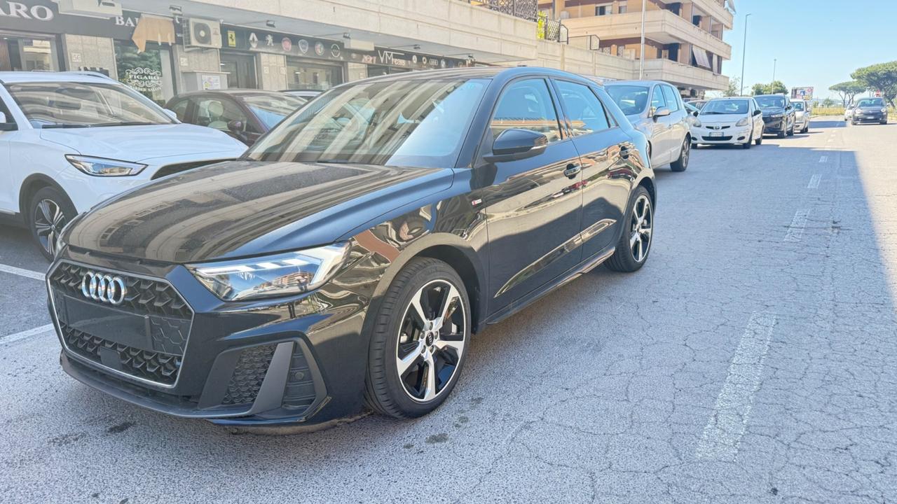 Audi A1 SPB 30 TFSI S tronic line edition LED NAVI KAMERA PDC BLUETOOTH CERCHI 17 CLIMA AUTOMATICO