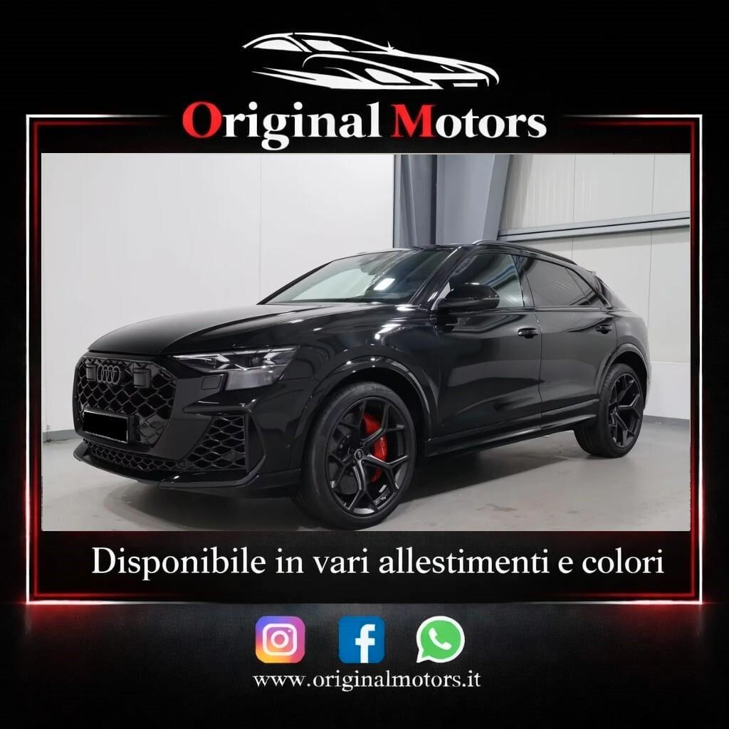 Audi RS Q8 PERFORMACE 640CV CARBO/TETTO/MATRIX/360°/SEDILI A GUSCIO/