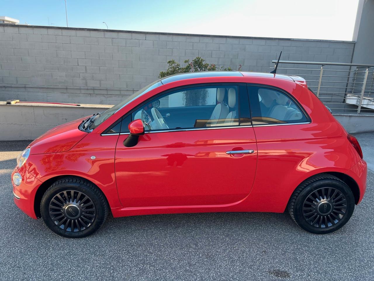 Fiat 500 1.2 LOUNGE 69cv OK NEOPAT. TETTO PAN/TEL/15" PERF.