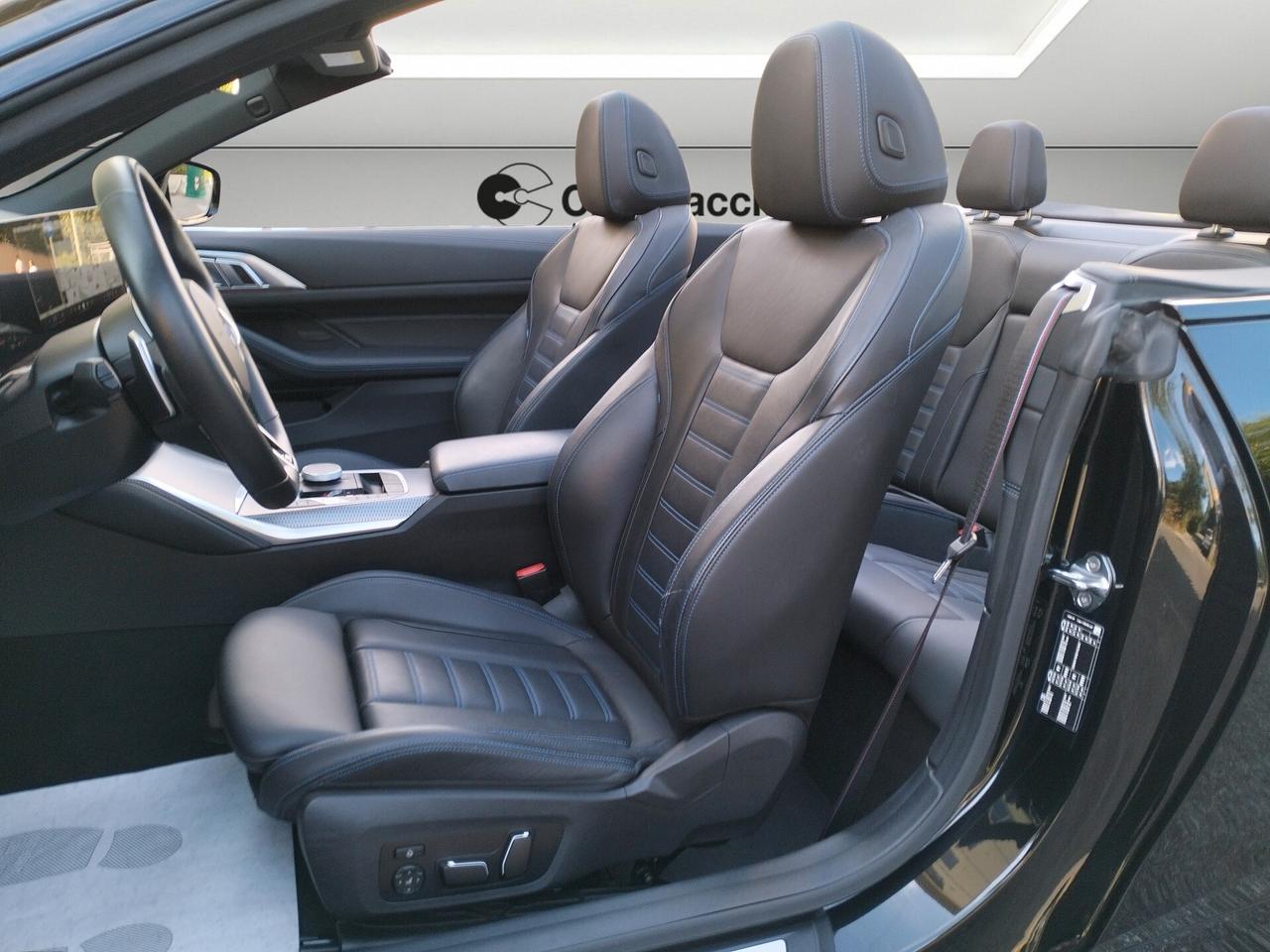 BMW 420 G22 Coupe CABRIO mhev 48V Msport auto IVA ESPOSTA