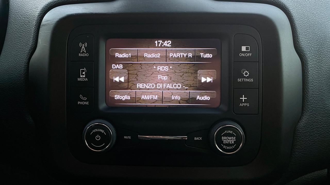 JEEP RENEGADE 1.6 LONGITUDE MJT 130CV - NEOPATENTATI