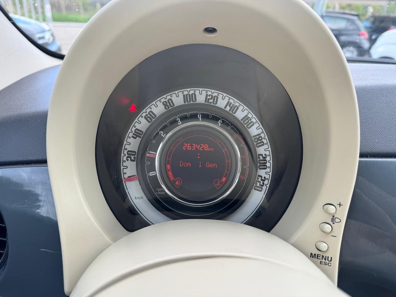 Fiat 500 1.2 EasyPower Lounge Benz /GPL