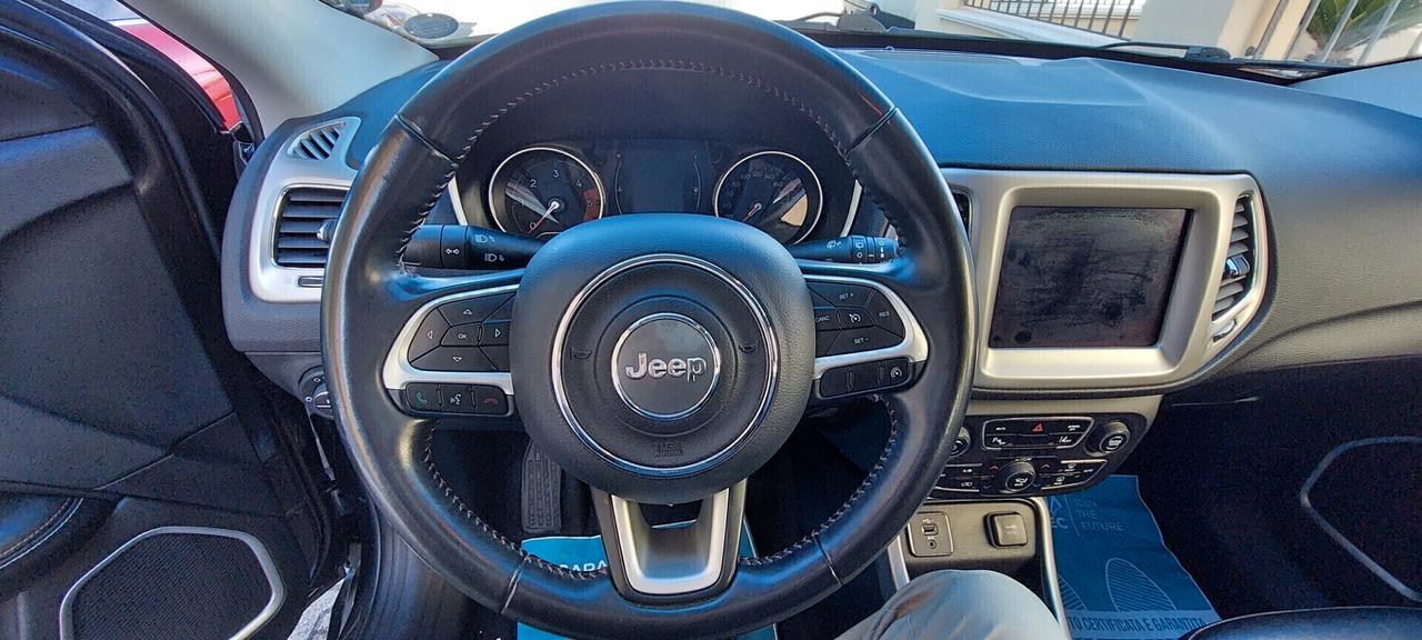 JEEP COMPASS 2WD LONGITUDE 1,6 DIESEL 120 CV RETROCAMERA NAVIGATORE TELEFONO FULL FULL