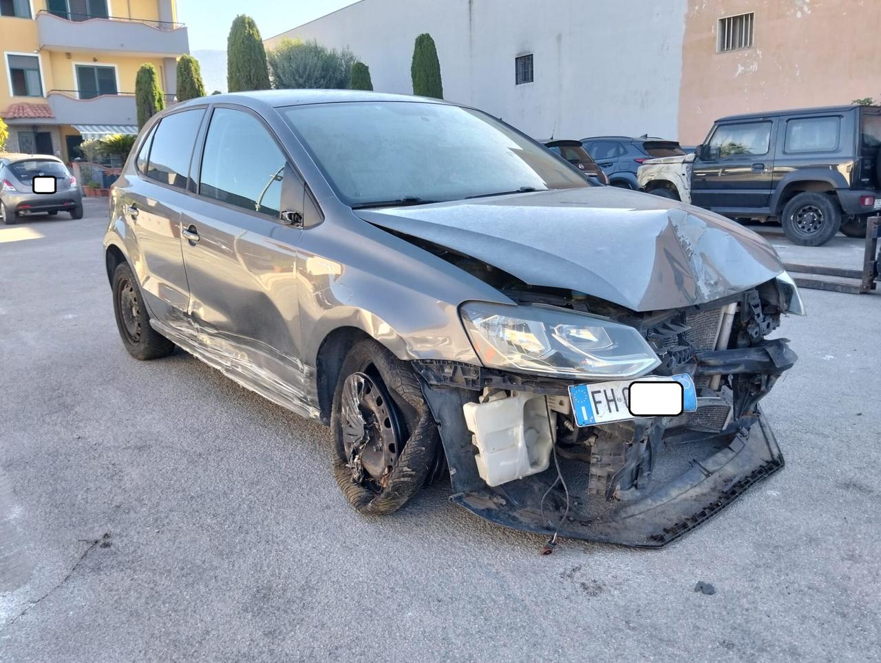 VW Polo 1.4 TDI 90cv DSG 2017 SINISTRATA